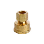 ATC - 6JC120110701041 - 1/2 In. Compression X 3/4 In. D FPT Brass Coupling