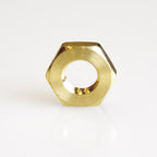 ATC - 6JC050801521040 - Pipe Lock Nut 1/8 In. Yellow Brass 1 Piece