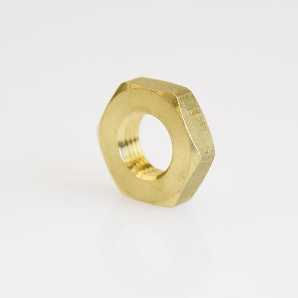 ATC - 6JC050801521040 - Pipe Lock Nut 1/8 In. Yellow Brass 1 Piece