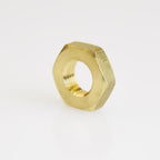 ATC - 6JC050801521040 - Pipe Lock Nut 1/8 In. Yellow Brass 1 Piece