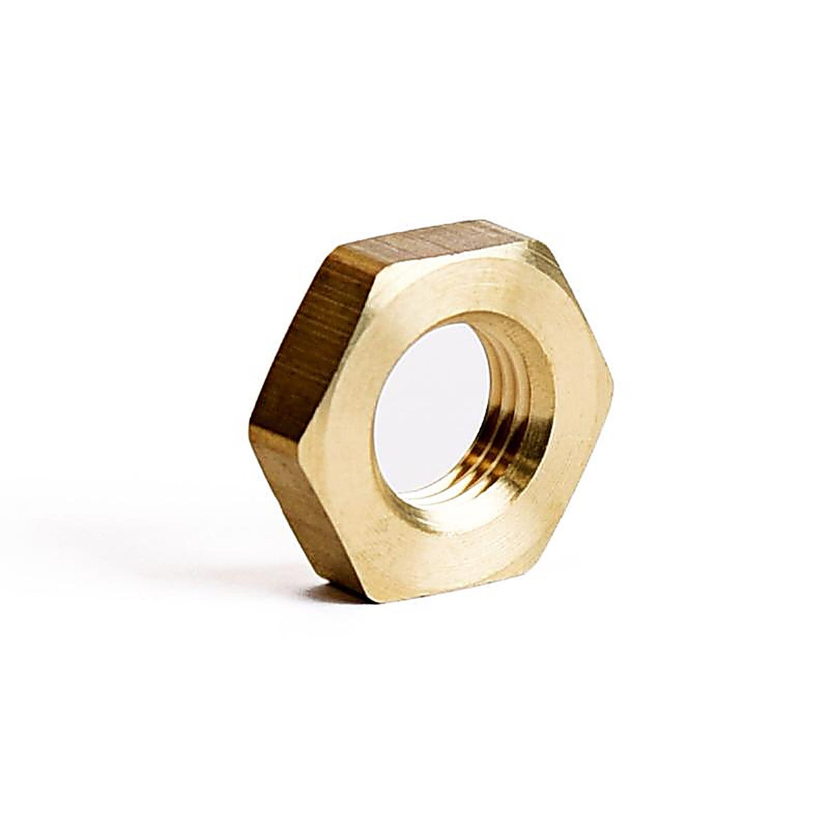 ATC - 6JC050801521041 - Pipe Lock Nut 1/4 In. Yellow Brass 1 Piece
