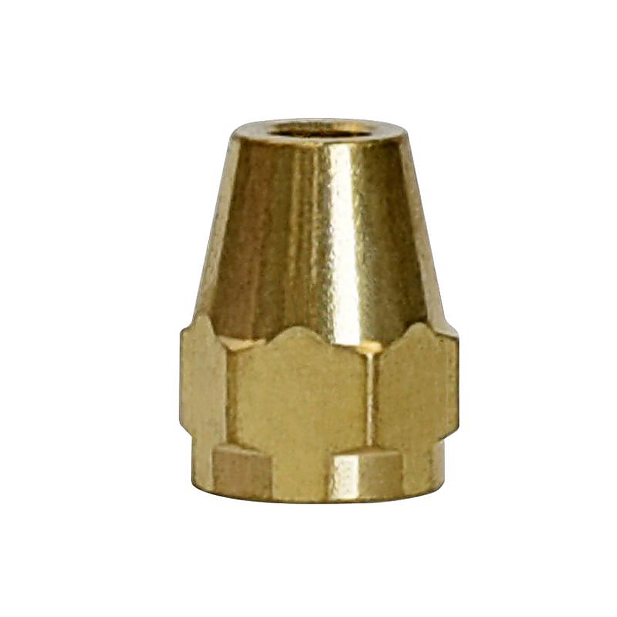 ATC - 6JC050810721032 - 3/16 In. Flare Bin Yellow Brass Nut