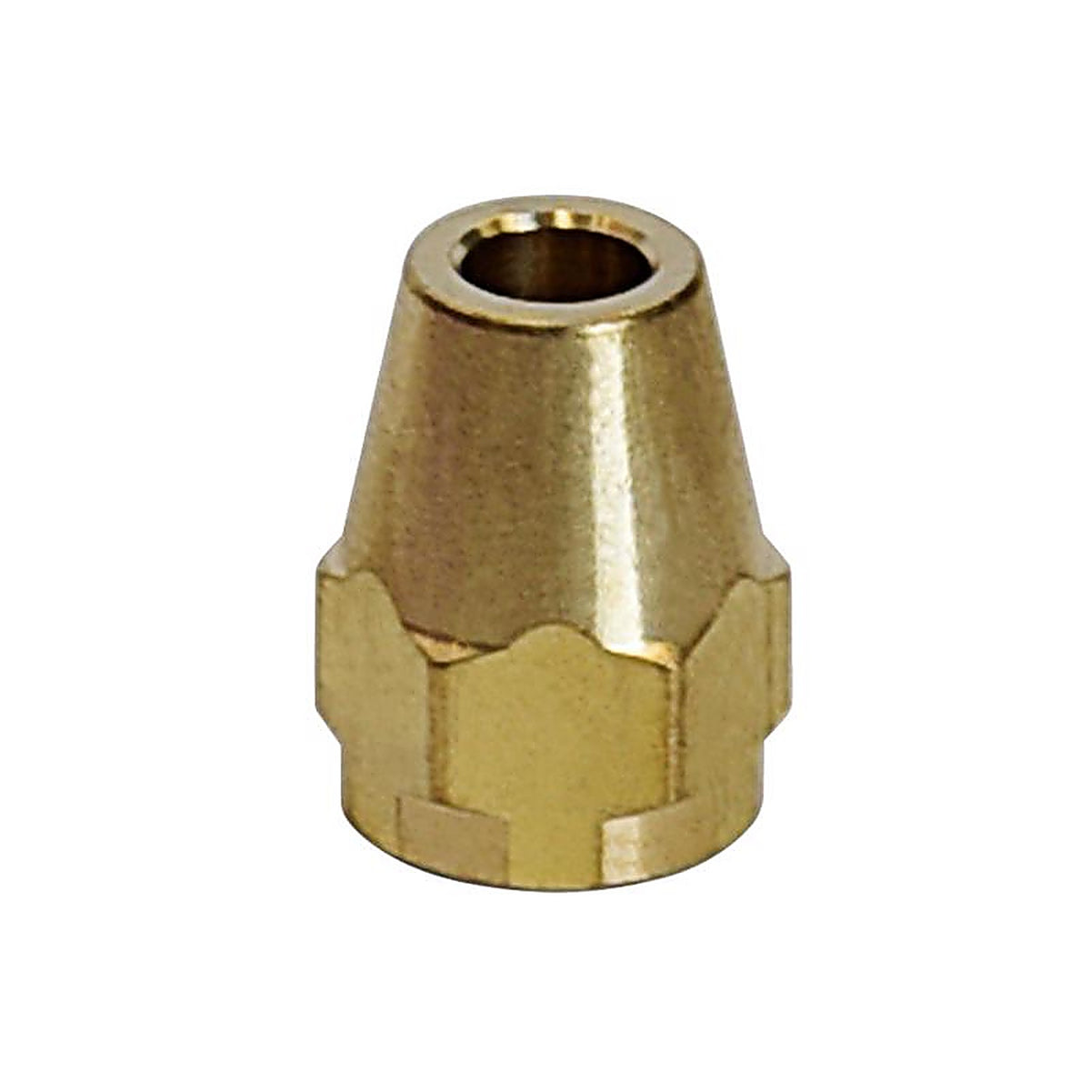 ATC - 6JC050810721032 - 3/16 In. Flare Bin Yellow Brass Nut