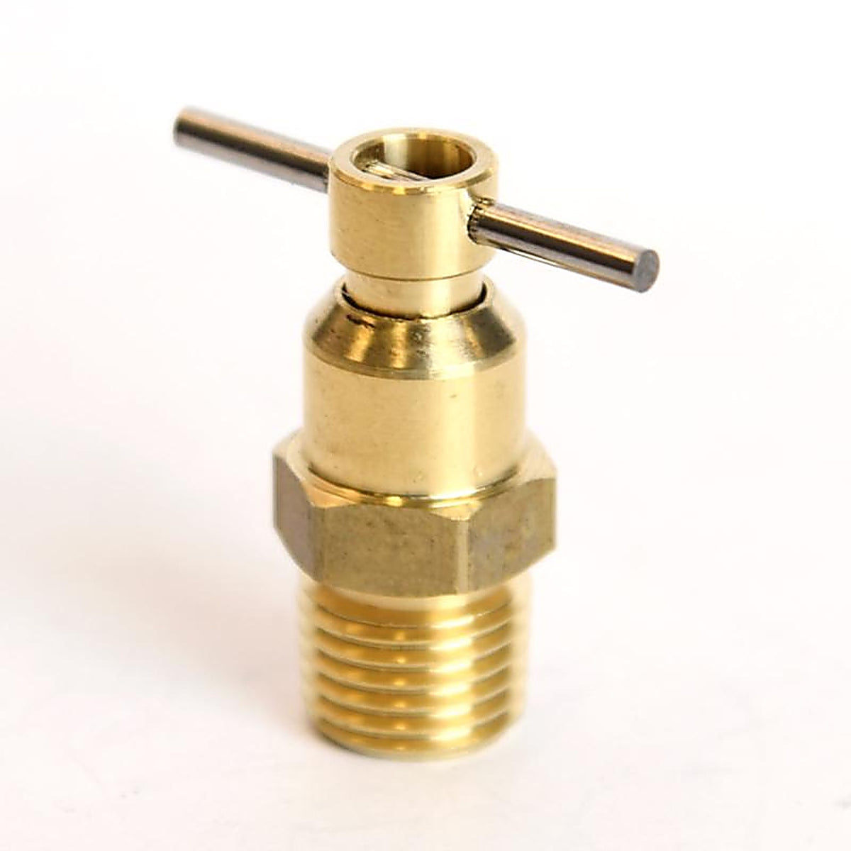 ATC - 6JC052102421015 - 1/4 In. Brass Needle Drain Cock
