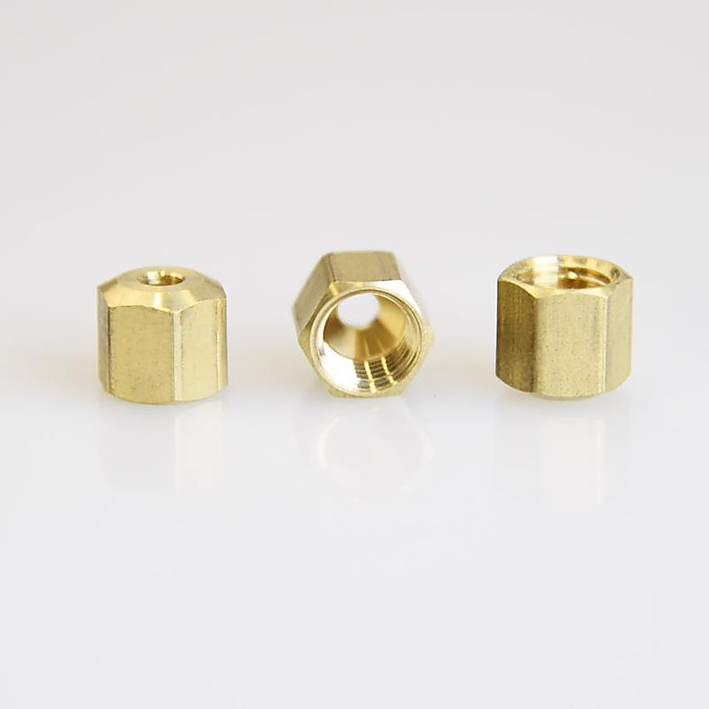 ATC - 6JC124901511081 - Compression Nut 1/8 In. Yellow Brass 3 Piece