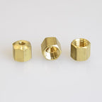 ATC - 6JC124901511081 - Compression Nut 1/8 In. Yellow Brass 3 Piece