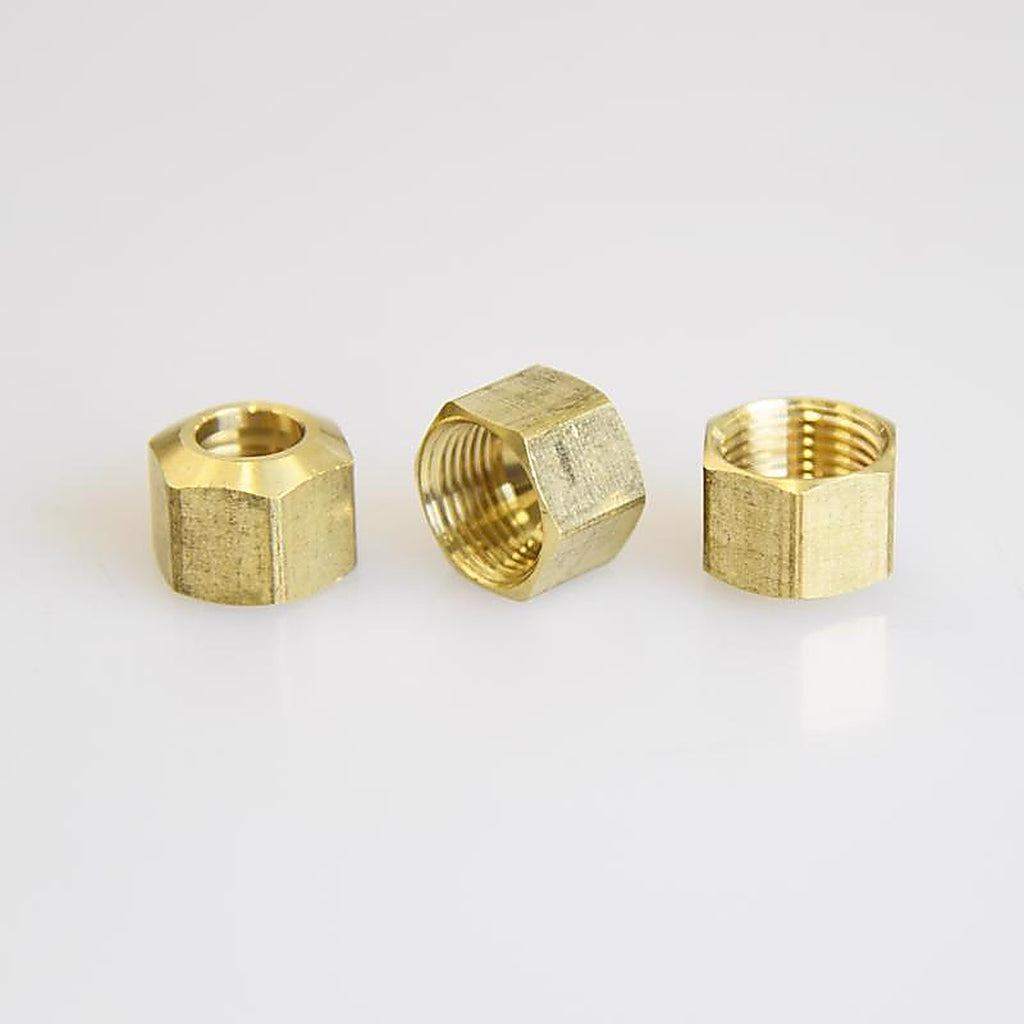 ATC - 6JC124901511084 - 5/16 In. Compression X 5/16 In. D Compression Brass Nut