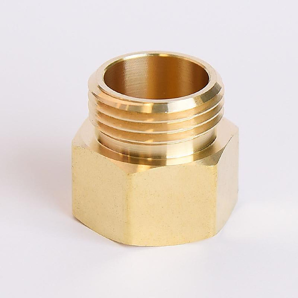 ATC - 6JC126301511017 - Brass 3/4 In. D X 3/4 In. D Hose Adapter 1 Pack