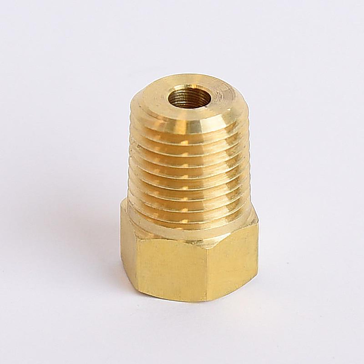 ATC - 6JC050810721028 - 1/4 In. Flare X 1/4 In. D MPT Brass Inverted Flare Adapter