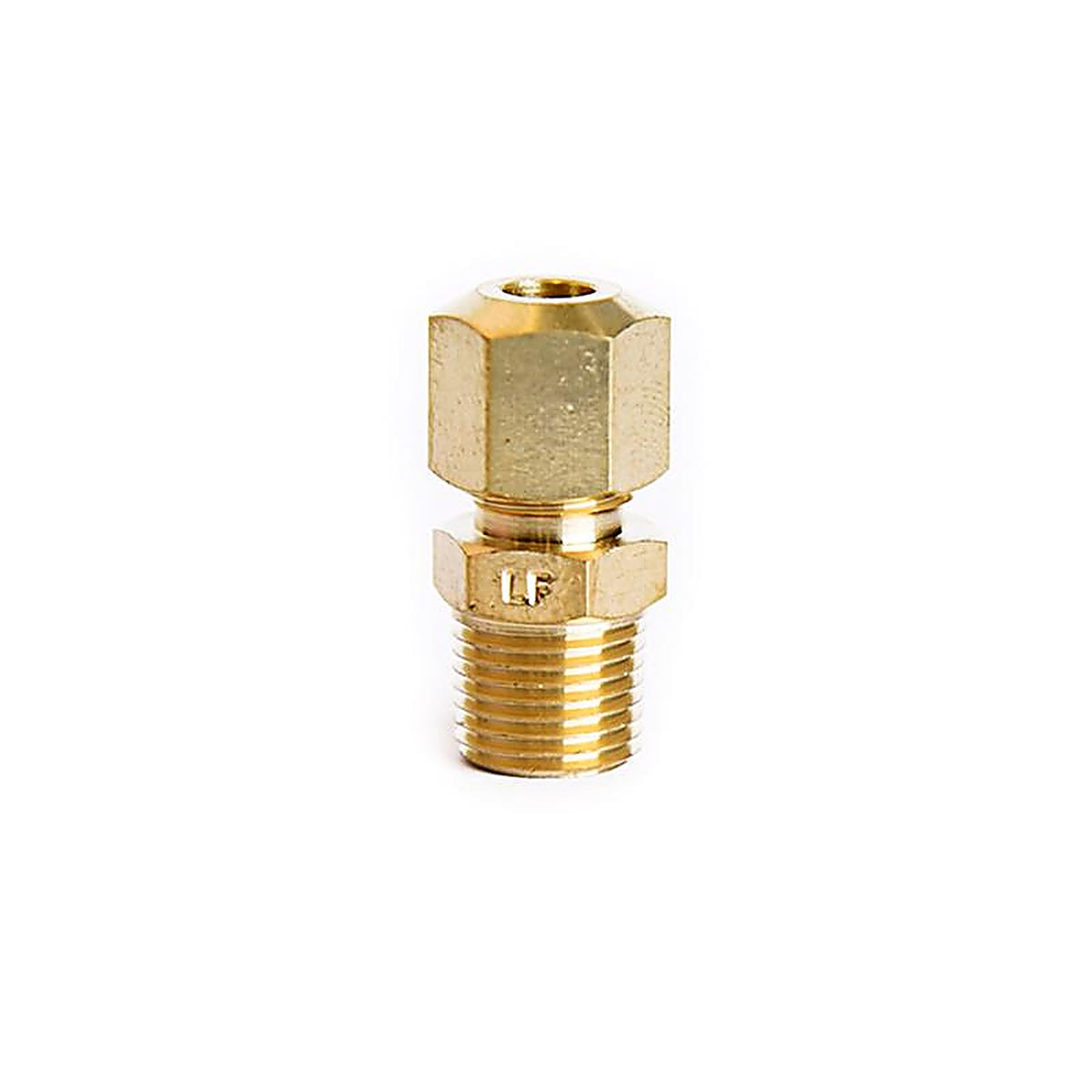 ATC - 6JC120110701012 - 3/16 In. Compression In. X 1/8 In. D MPT Brass Connector