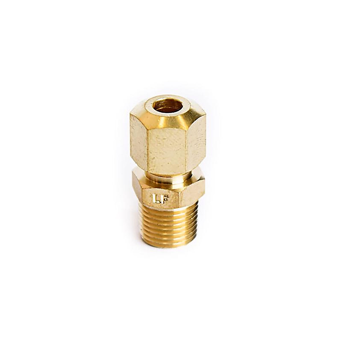 ATC - 6JC120110701012 - 3/16 In. Compression In. X 1/8 In. D MPT Brass Connector