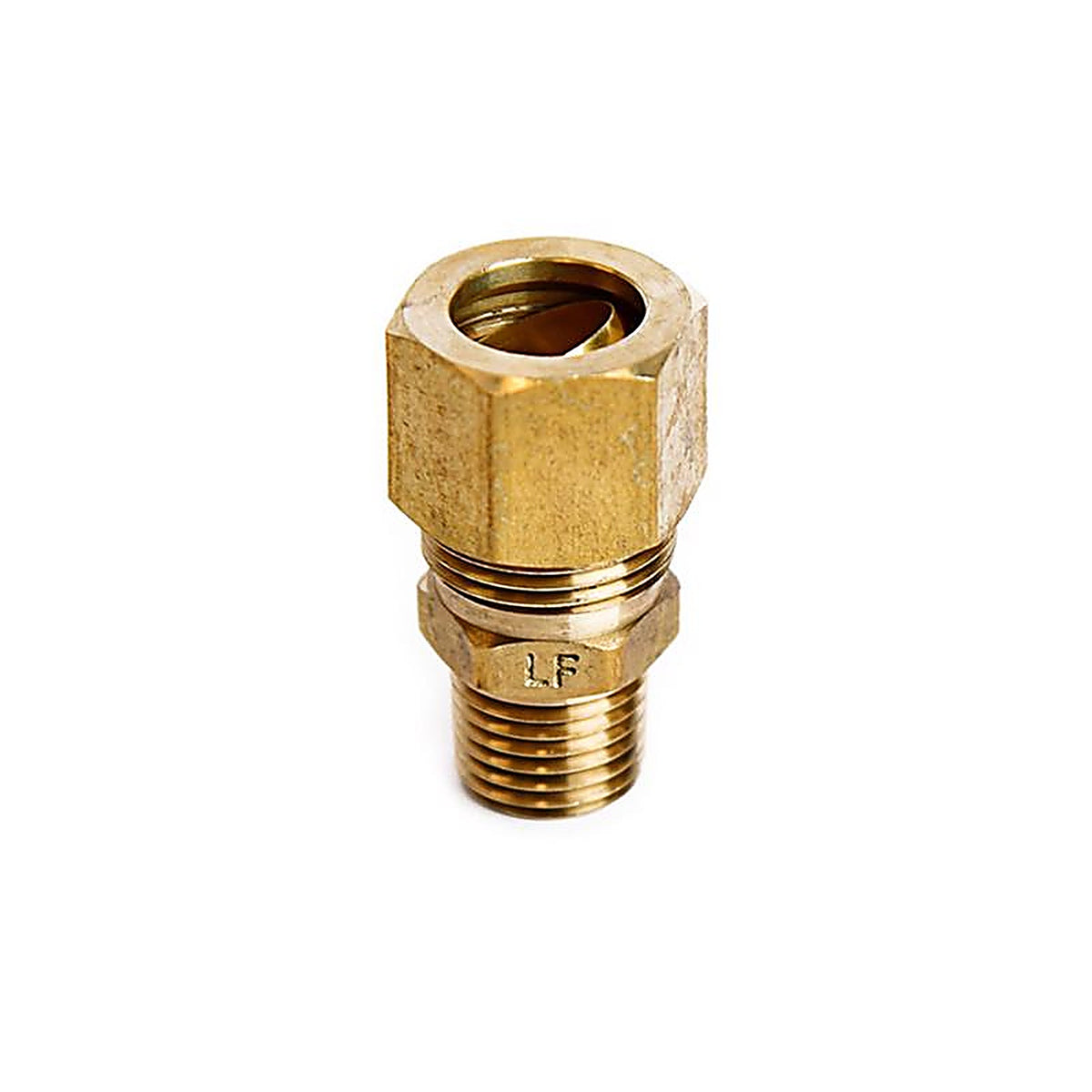 ATC - 6JC120110701024 - 1/2 In. Compression In. X 1/4 In. D MPT Brass Connector