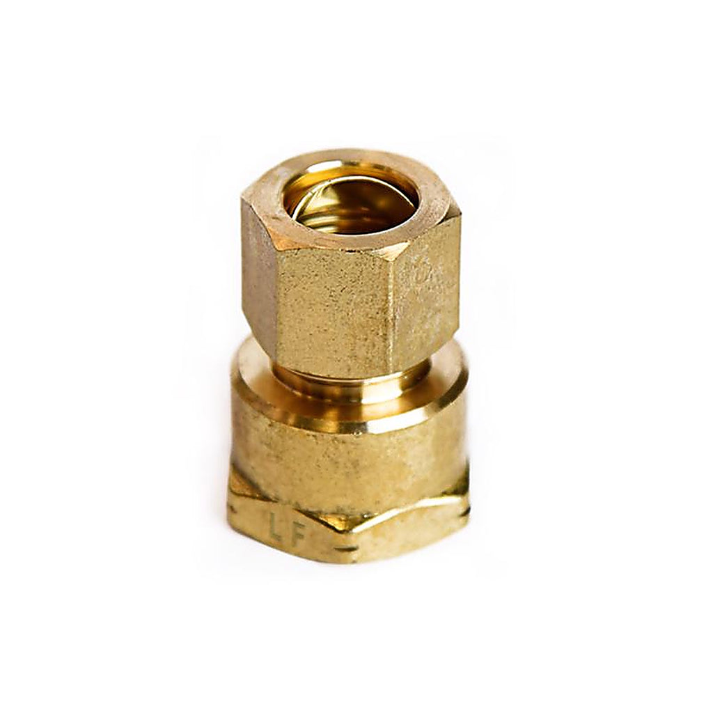 ATC - 6JC120110701040 - 1/2 In. Compression In. X 1/2 In. D FPT Brass Coupling