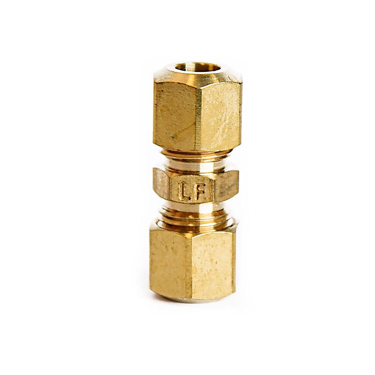 ATC - 6JC120110701047 - 1/4 In. Compression X 1/4 In. D Compression Yellow Brass Union