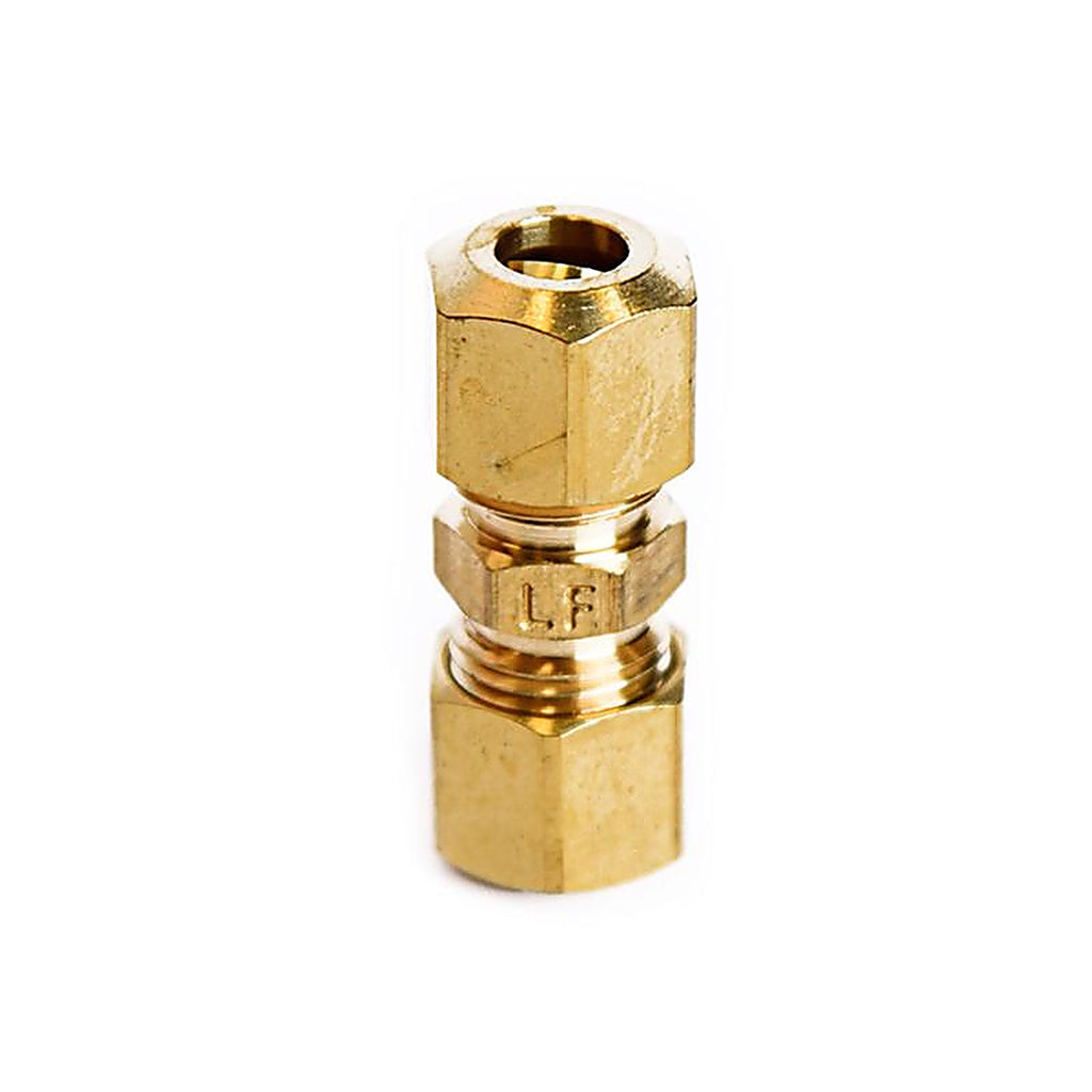 ATC - 6JC120110701047 - 1/4 In. Compression X 1/4 In. D Compression Yellow Brass Union