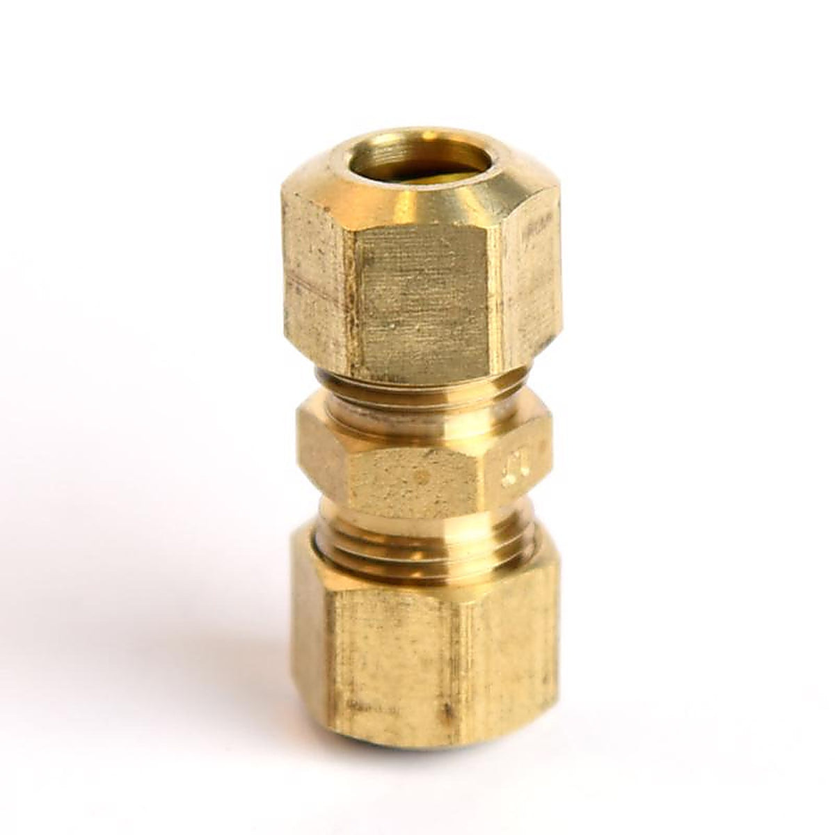 ATC - 6JC120110701049 - 5/16 In. Compression X 5/16 In. D Compression Yellow Brass Union