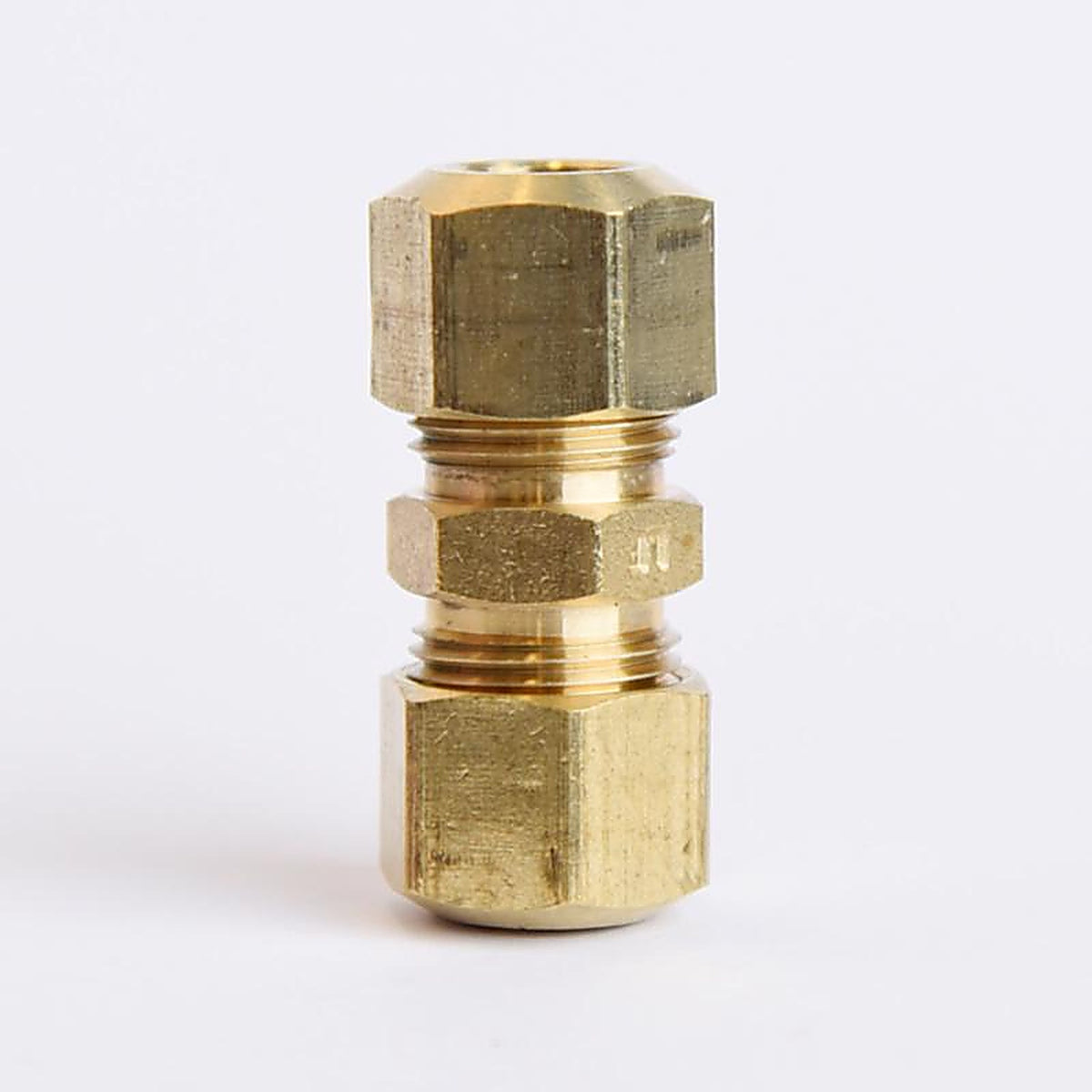 ATC - 6JC120110701049 - 5/16 In. Compression X 5/16 In. D Compression Yellow Brass Union