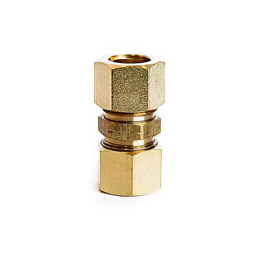 ATC - 6JC120110701053 - 1/2 In. Compression X 1/2 In. D Compression Yellow Brass Union