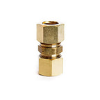ATC - 6JC120110701053 - 1/2 In. Compression X 1/2 In. D Compression Yellow Brass Union