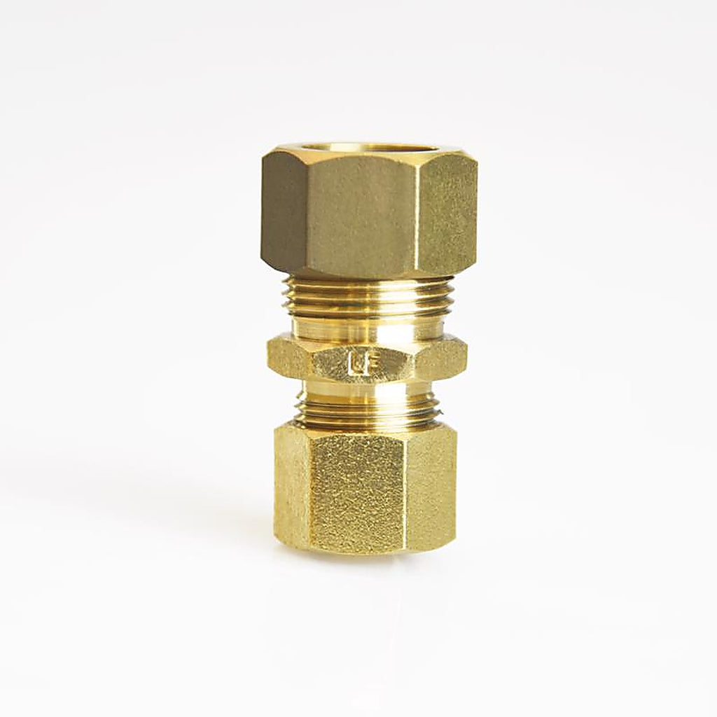 ATC - 6JC120110701055 - 5/8 In. Compression X 1/2 In. D Compression Yellow Brass Union