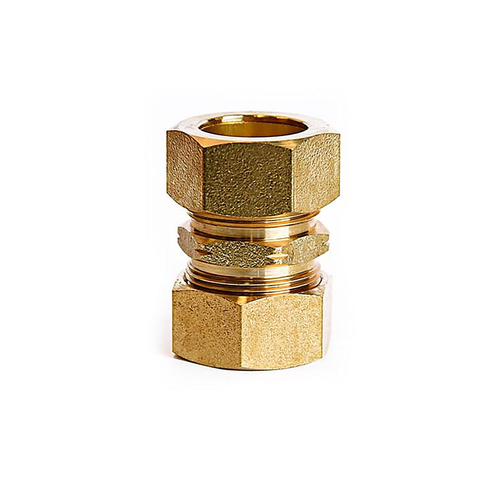 ATC - 6JC120110701058 - 7/8 In. Compression X 7/8 In. D Compression Yellow Brass Union