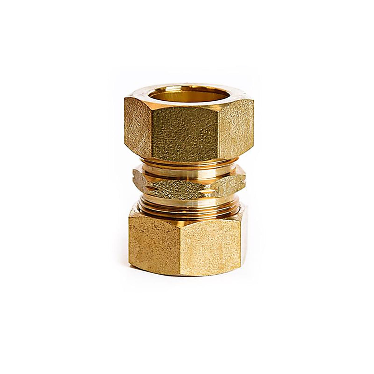 ATC - 6JC120110701058 - 7/8 In. Compression X 7/8 In. D Compression Yellow Brass Union