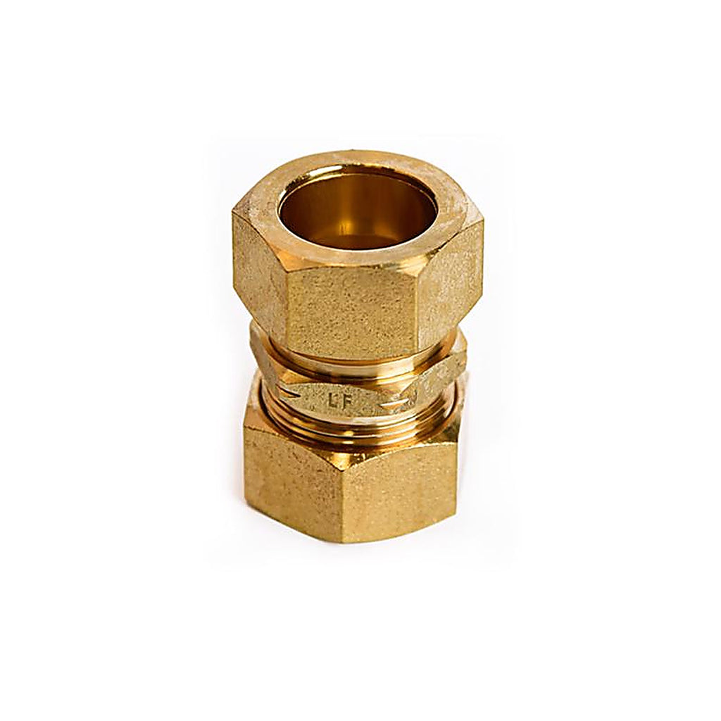 ATC - 6JC120110701058 - 7/8 In. Compression X 7/8 In. D Compression Yellow Brass Union