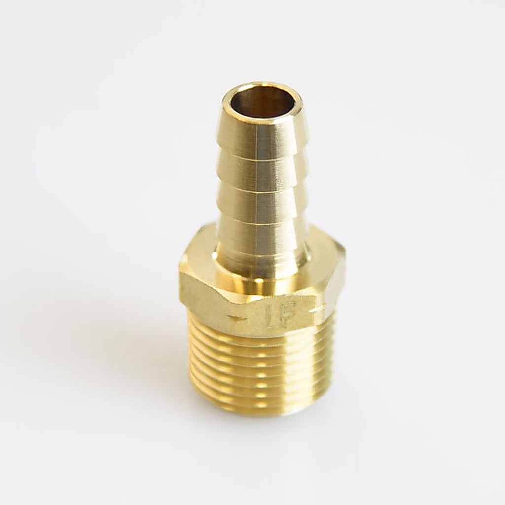 ATC - 6JC126310701124 - Brass 3/8 In. D X 3/8 In. D Adapter 1 Pack