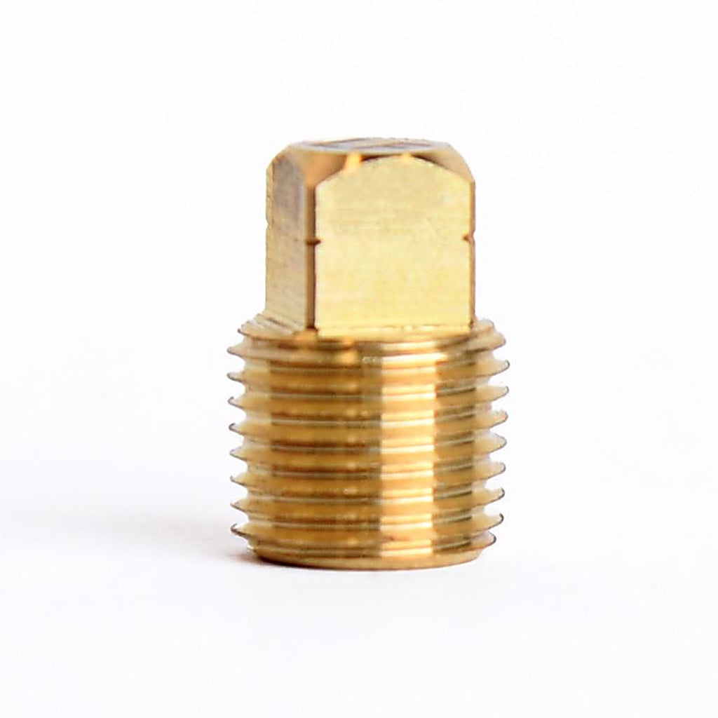 ATC - 6JC120810701011 - 1/8 In. MPT Brass Square Head Cored Plug
