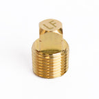 ATC - 6JC120810701011 - 1/8 In. MPT Brass Square Head Cored Plug