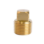 ATC - 6JC120810701013 - 3/8 In. MPT Brass Square Head Cored Plug