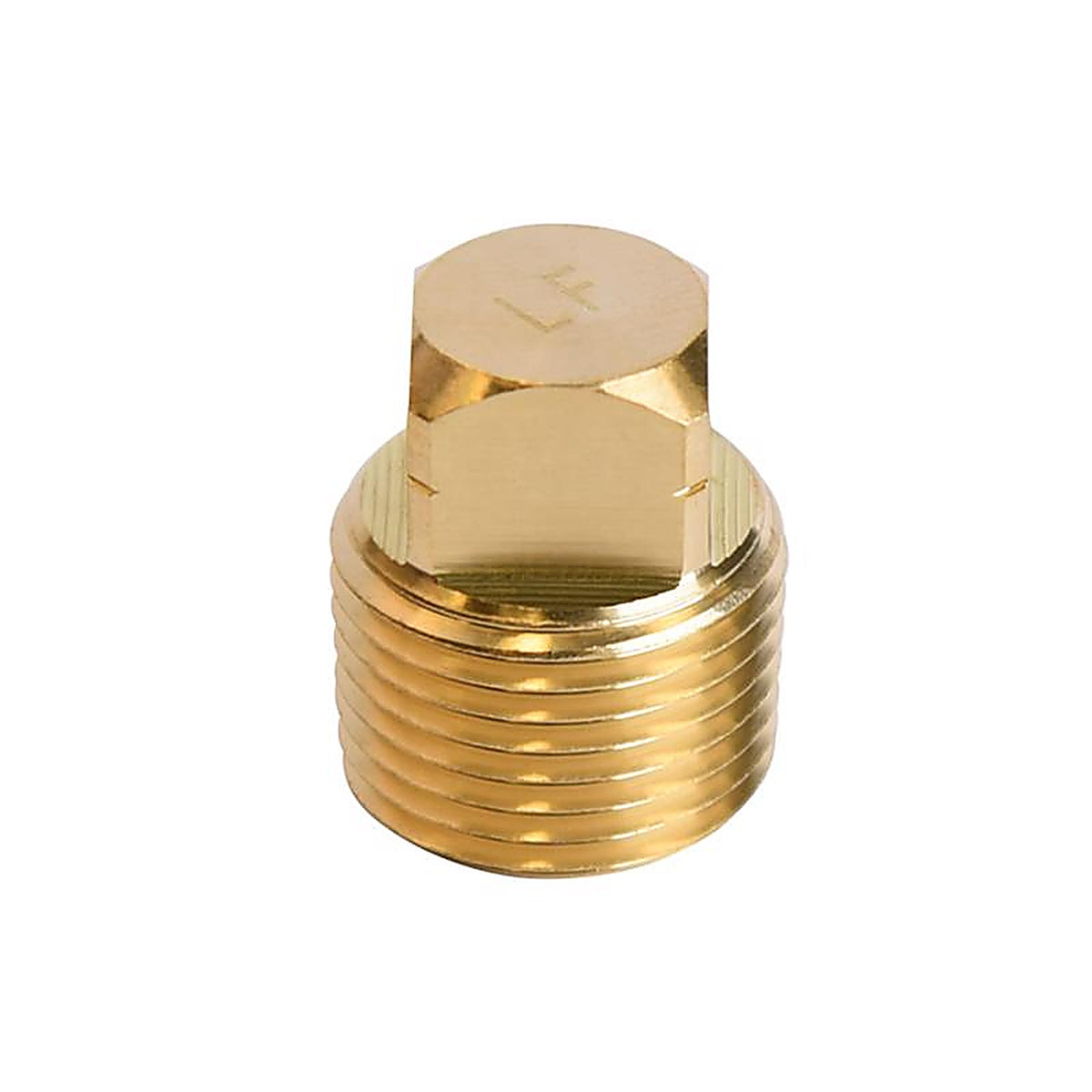 ATC - 6JC120810701013 - 3/8 In. MPT Brass Square Head Cored Plug