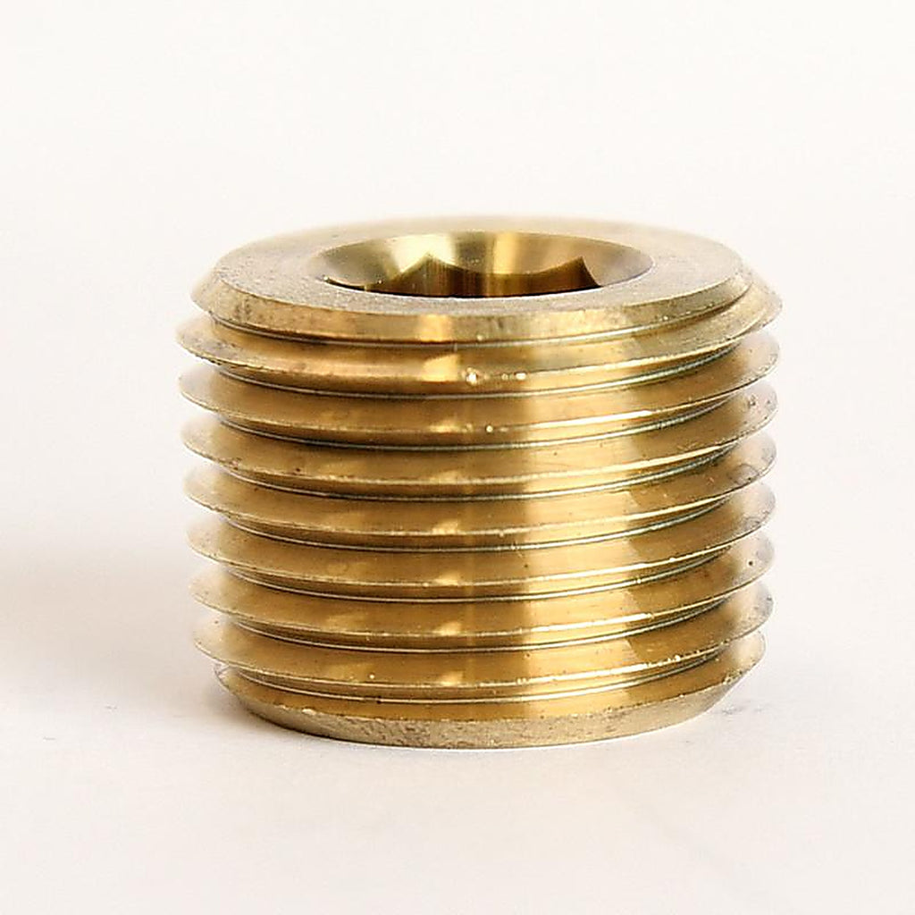 ATC - 6JC120810701050 - 1/2 In. MPT Brass Counter Sunk Plug