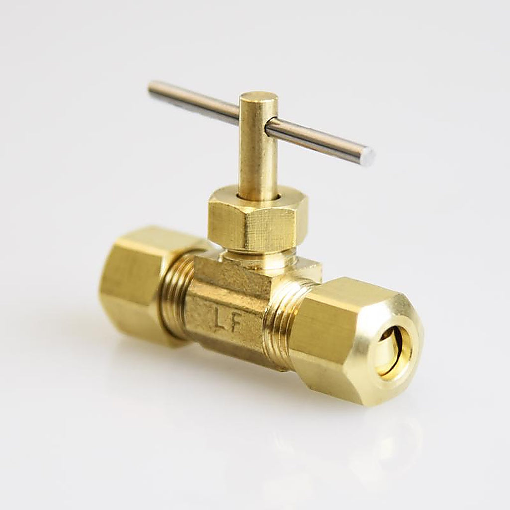 ATC - 6JC052102421011 - 1/4 In. 1/4 In. Brass Needle Valve