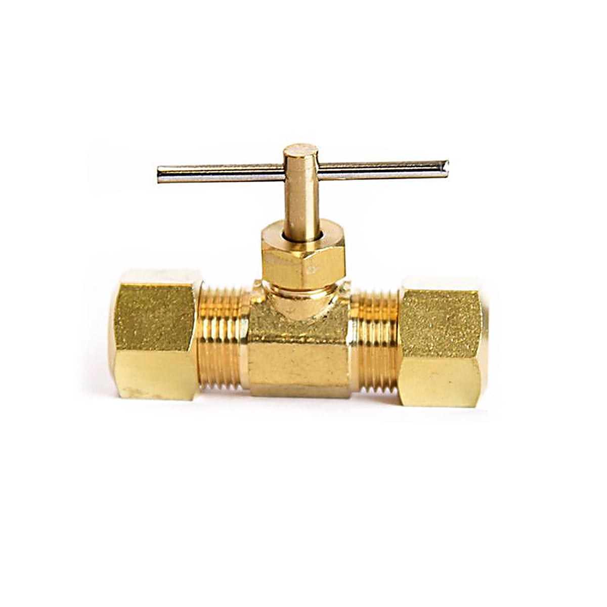 ATC - 6JC052102421012 - 3/8 In. 3/8 In. Brass Needle Valve