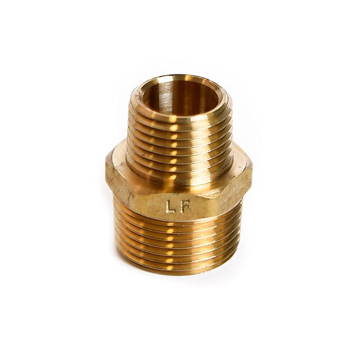 ATC - 6JC101010721020 - 3/4 In. MPT X 1/2 In. D MPT Brass Reducing HEX Nipple