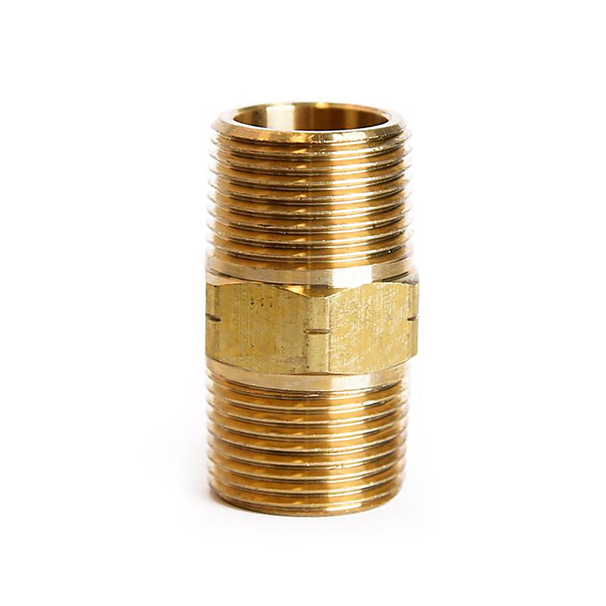 ATC - 6JC101010721021 - 3/4 In. MPT X 3/4 In. D MPT Brass HEX Nipple
