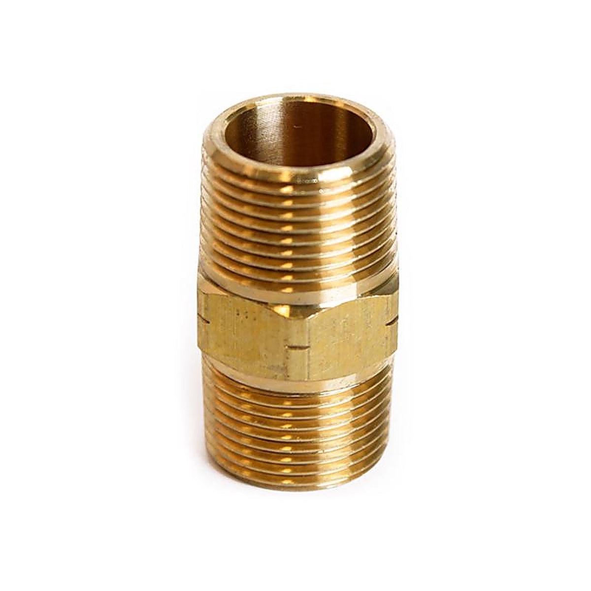 ATC - 6JC101010721021 - 3/4 In. MPT X 3/4 In. D MPT Brass HEX Nipple