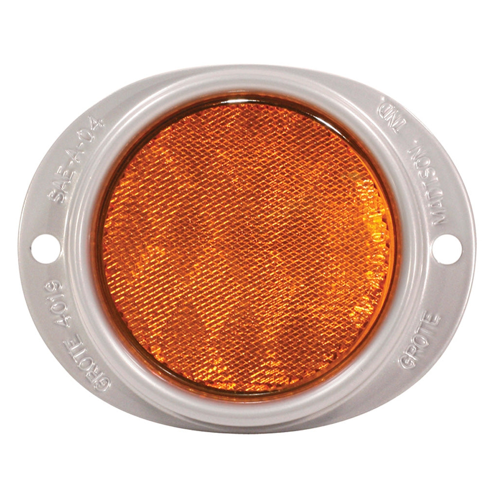 Grote 40193 Yellow Plastic Reflector