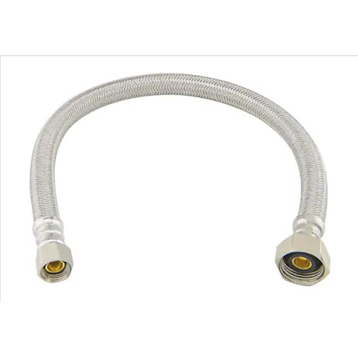 Brasscraft - B1-16A-F - Speedi Plumb Plus 3/8 In. Fip Piece X 1/2 In. D Fip 16 In. Polymer Faucet Supply Line