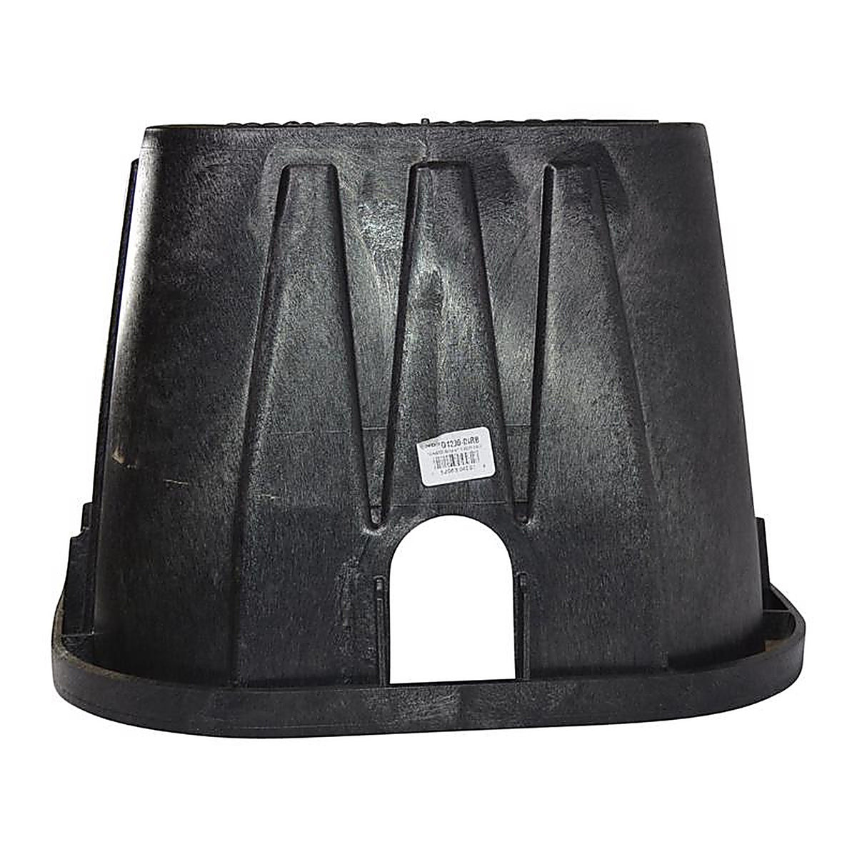 NDS - D1200-DIRB - 19 In. W X 12 In. H Rectangular Valve Box with Cover Black
