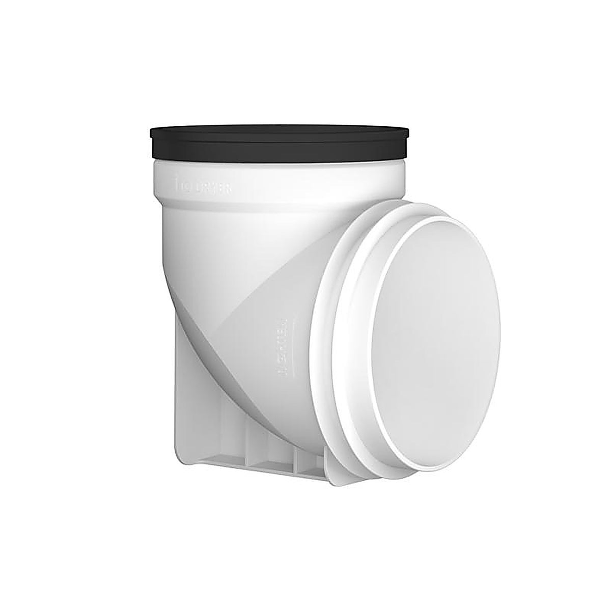 Imperial - VT0851-A - Quick Connect 5.25 In. L X 4 In. D White Poly 90 Degree Dryer Connector Elbow