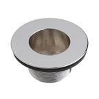 Danco - 9D00089204 - 2-3/4 In. D Chrome Silver Brass Drain Strainer