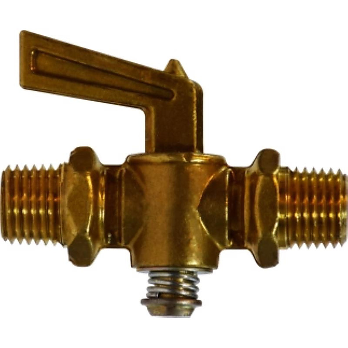 Anderson Metals - 59208-06AH - 3/8 In. MIP In. X 3/8 In. MIP Brass Pipe Valve