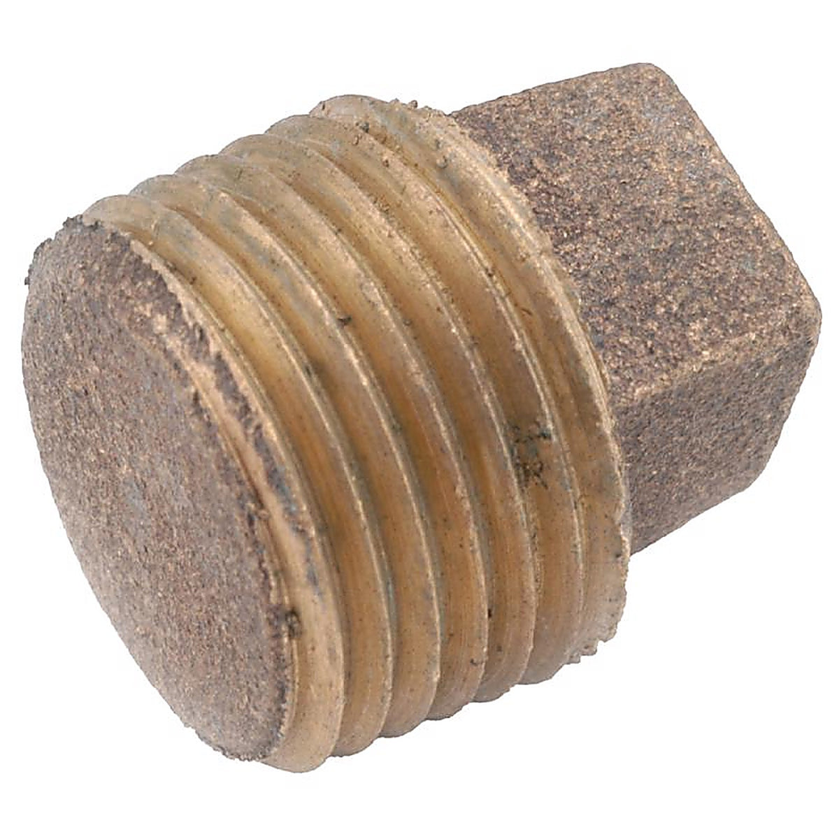 Anderson Metals - 738114-16AH - 1 In. MPT In. Brass Square Head Plug