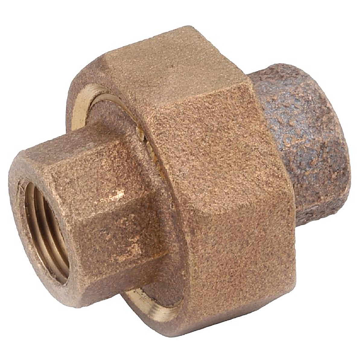 Anderson Metals - 738104-08AH - 1/2 In. Fip In. Brass Union