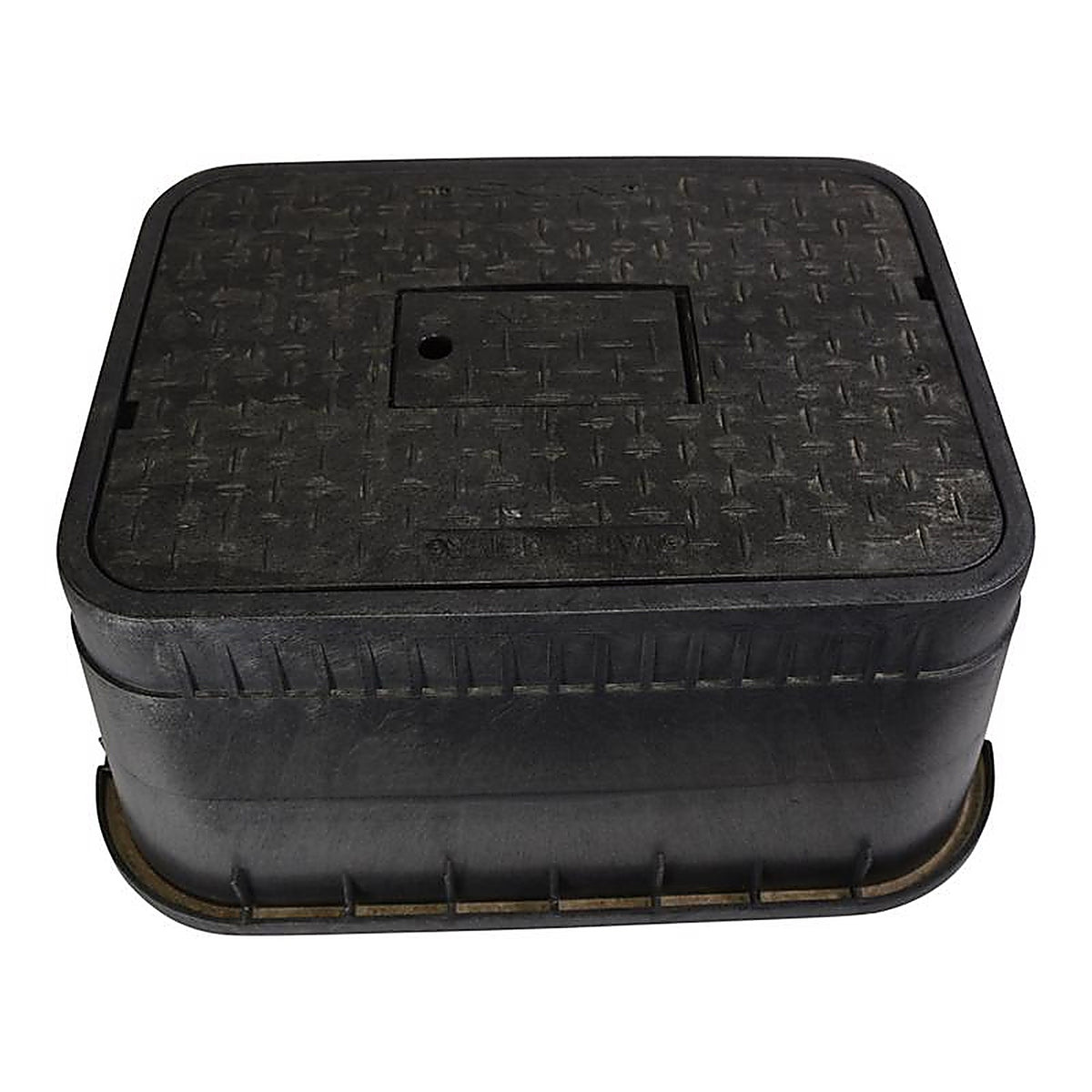 NDS - D1500-DIRB - 20 In. W X 13 In. H Rectangular Valve Box with Cover Black