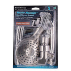 Whedon - BMH8C - Blaster Massage Brushed Nickel Plastic 5 Settings Handheld Showerhead 2 GPM