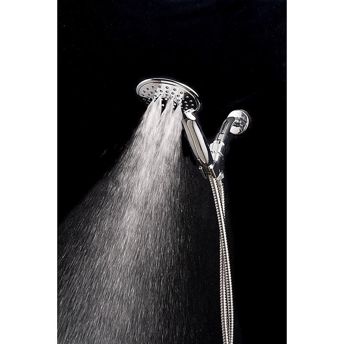 Whedon - BMH8C - Blaster Massage Brushed Nickel Plastic 5 Settings Handheld Showerhead 2 GPM