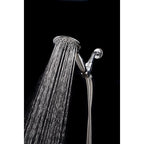 Whedon - BMH8C - Blaster Massage Brushed Nickel Plastic 5 Settings Handheld Showerhead 2 GPM